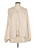 Grade & Gather 100% Polyester Ivory Long Sleeve Blouse Size M - photo 1