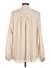 Grade & Gather 100% Polyester Ivory Long Sleeve Blouse Size M - photo 2