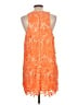 Cameo 100% Polyester Orange Cocktail Dress Size L - photo 2