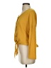Another Reason Yellow Long Sleeve Blouse Size S - photo 5