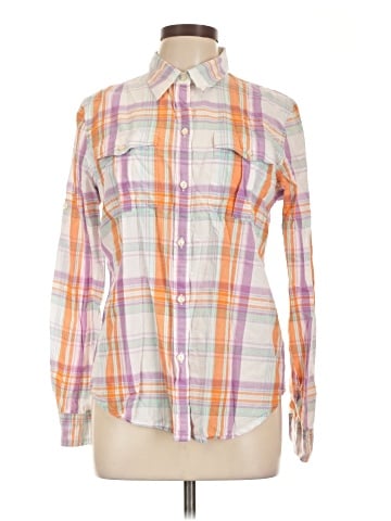 Lauren Jeans Co. Long Sleeve Button-Down Shirt (view 1)