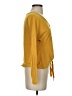 Another Reason Yellow Long Sleeve Blouse Size S - photo 4