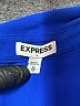 Express Outlet Blue Long Sleeve Blouse Size M - photo 7