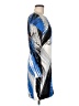 Milly Graphic Blue Cocktail Dress Size 6 - photo 4