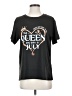 Unbranded 100% Polyester Black Short Sleeve T-Shirt Size S - photo 1
