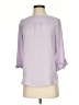 The Limited 100% Polyester Purple 3/4 Sleeve Blouse Size XS - photo 1