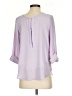 The Limited 100% Polyester Purple 3/4 Sleeve Blouse Size XS - photo 2