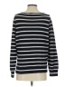 Vince. 100% Cotton Stripes Black Pullover Sweater Size S - photo 2