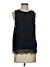 Ann Taylor LOFT 100% Rayon Blue Tank Top Size S - photo 1