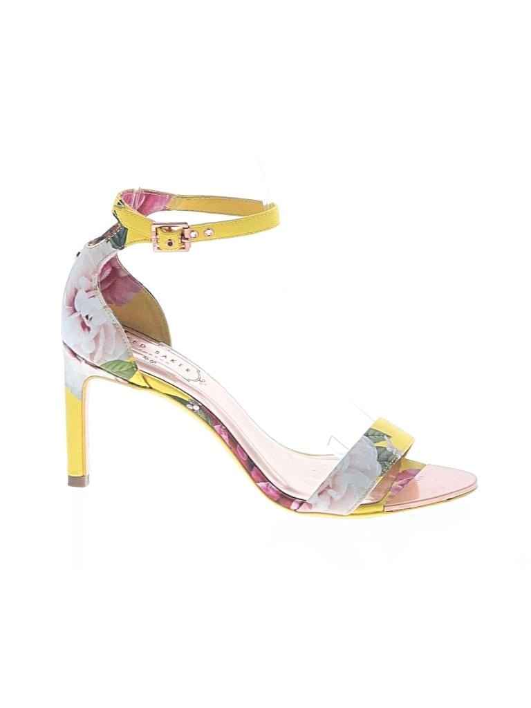 Pre-owned Ted Baker Heels In Yellow