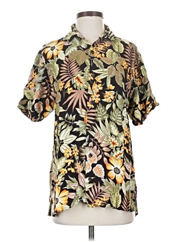 Assorted Brands Short Sleeve Button-Down Shirt (view 1)
