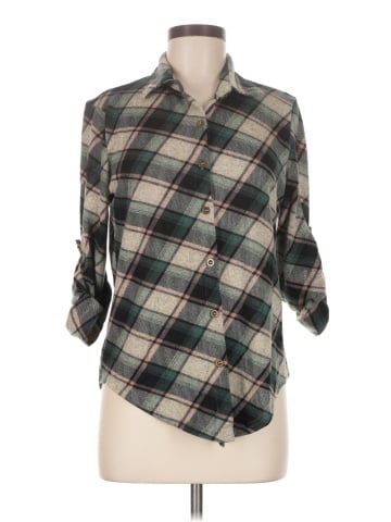 Roommates 3/4 Sleeve Blouse (view 1)