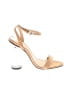Schutz 100% Leather Tan Sandals Size 7 1/2 - photo 1