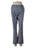 Mud Pie Print Blue Casual Pants Size M - photo 2