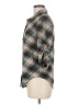 Roommates Plaid Green 3/4 Sleeve Blouse Size M - photo 5