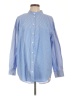 Thakoon 100% Cotton Blue Long Sleeve Button-Down Shirt Size L - photo 1