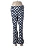 Mud Pie Print Blue Casual Pants Size M - photo 1