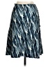 Unbranded Print Blue Casual Skirt Size XXS (estimated) - photo 2