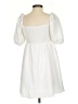 Shein Solid White Casual Dress Size 4 - photo 2