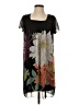 Max Studio 100% Polyester Print Black Casual Dress Size XS - photo 1