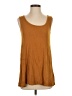 Logo Layers Brown Tank Top Size S - photo 1