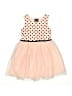 Lilt 100% Polyester Polka Dots Pink Dress Size 6 - photo 1