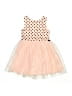 Lilt 100% Polyester Polka Dots Pink Dress Size 6 - photo 2