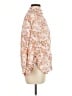 J.Crew 100% Cotton Floral Ivory Pink Long Sleeve Blouse Size M (estimated) - photo 4
