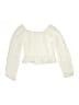 Art Class 100% Rayon Ivory Long Sleeve Blouse Size 8 - photo 1