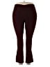 Rekucci Solid Burgundy Active Pants Size 18 - photo 1