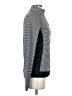 LJ Black Houndstooth Gray Black Track Jacket Size S - photo 4