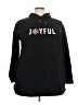 Lane Bryant Black Sweatshirt Size 22 - 24 Plus - photo 1