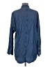 Go Silk 100% Tencel Blue Long Sleeve Button-Down Shirt Size M - photo 2