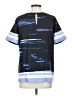 Banana Republic 100% Polyester Blue Short Sleeve Top Size S - photo 2
