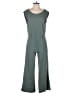 Sundays Solid Green Jumpsuit Size Sm (1) - photo 1