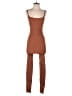 Tic : Toc Solid Brown Jumpsuit Size S - photo 1