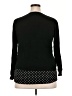 Croft & Barrow Polka Dots Black Pullover Sweater Size XXL - photo 2