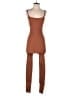Tic : Toc Solid Brown Jumpsuit Size S - photo 1