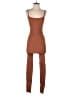 Tic : Toc Solid Brown Jumpsuit Size S - photo 1