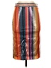 Le Superbe 100% Polyester Metallic Gold Casual Skirt Size XS - photo 1