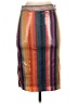 Le Superbe 100% Polyester Metallic Gold Casual Skirt Size XS - photo 2