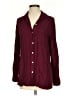 Old Navy 100% Rayon Burgundy Long Sleeve Button-Down Shirt Size S - photo 1