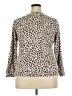 Croft & Barrow Animal Print Tan Pullover Sweater Size XXL - photo 2