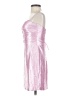 Unbranded 100% Polyester Metallic Pink Cocktail Dress Size 00 - photo 5