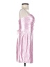 Unbranded 100% Polyester Metallic Pink Cocktail Dress Size 00 - photo 4