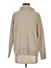 Vince. Solid Tan Turtleneck Sweater Size S - photo 1