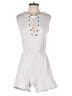 Unbranded Hearts Gray Romper Size S - photo 1