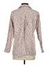 Grayson 100% Cotton Print Ivory Red Long Sleeve Blouse Size XS (1) - photo 2