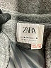 Zara Chevron-herringbone Gray Jacket Size 18-24 mo - photo 3