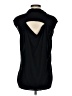 Maeve 100% Rayon Black Sleeveless Button-Down Shirt Size 2 - photo 2